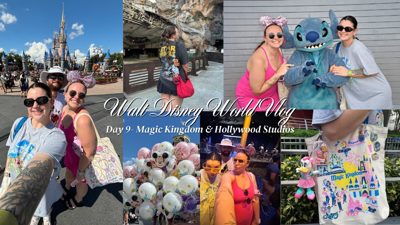 Видеоблог Disney World 💖🏰 День 9 — наш последний полноценный день, Волшебное королевство и Голлив...