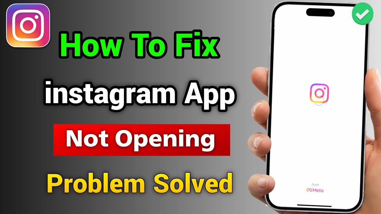 How to Fix Instagram Not Opening on Android (2026)