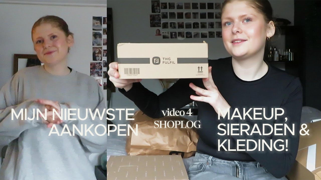 shoplog! Makeup, sieraden & kleding | Video 4