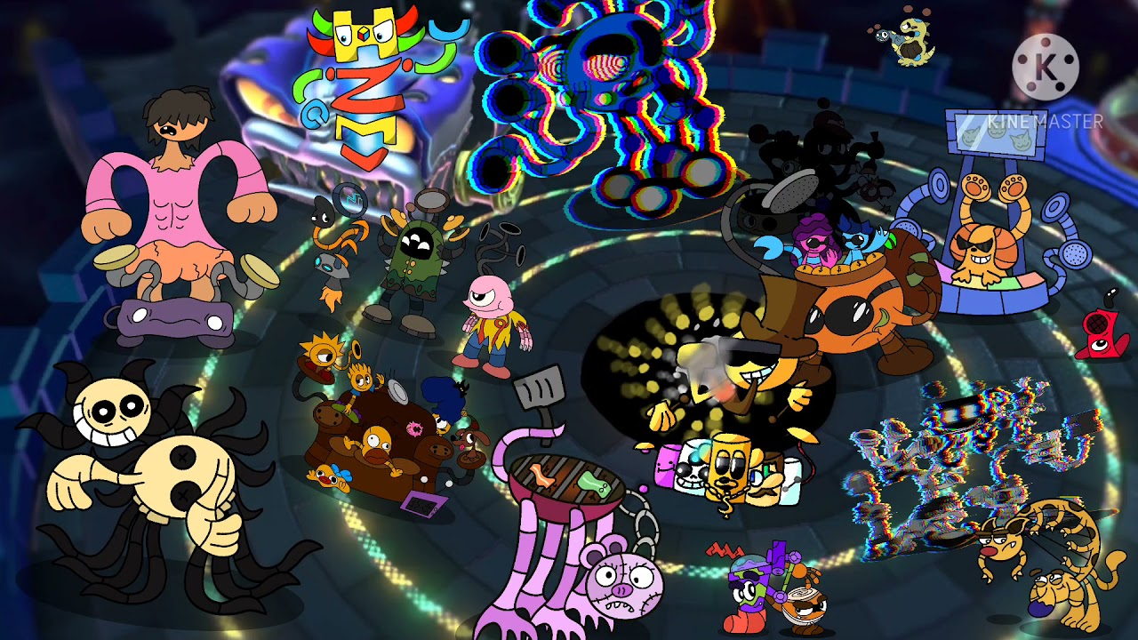 Cartoon Ruins redrawn. (Ft. A WHOLE LOT OF PEOPLE)