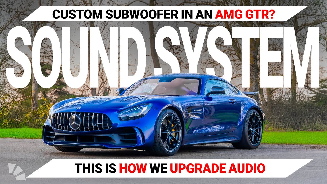 AMG GTR Custom Sound System Upgrade | Ultimate Subwoofer Bass Experience by Cambridge Car Audio