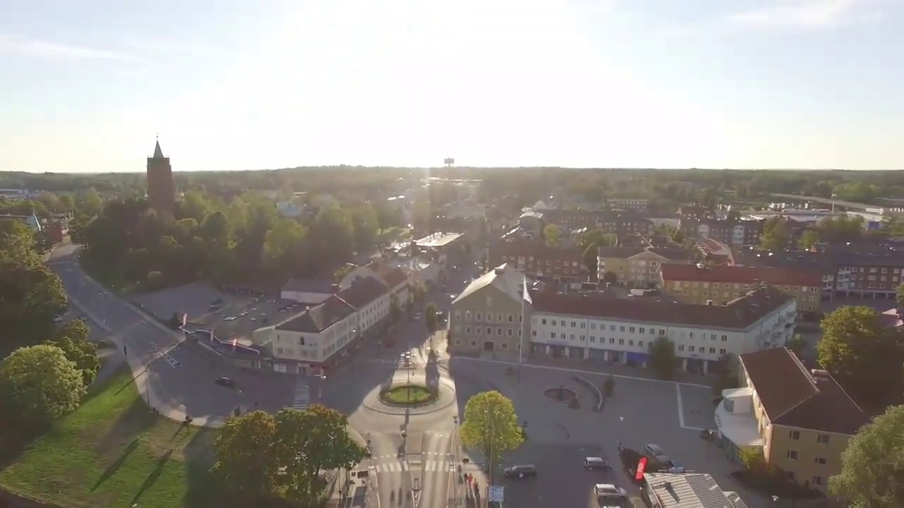 säffle centrum från ovan