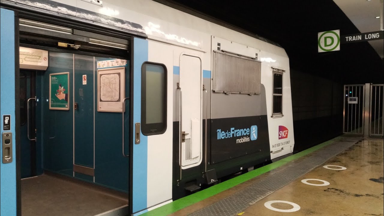 [Paris] RER D Z20500 IDFM Trajet de Gare de Lyon a Gare du Nord