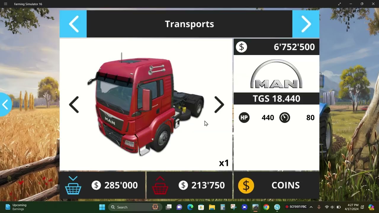 Infinite Money Glitch/Farming Simulator 16