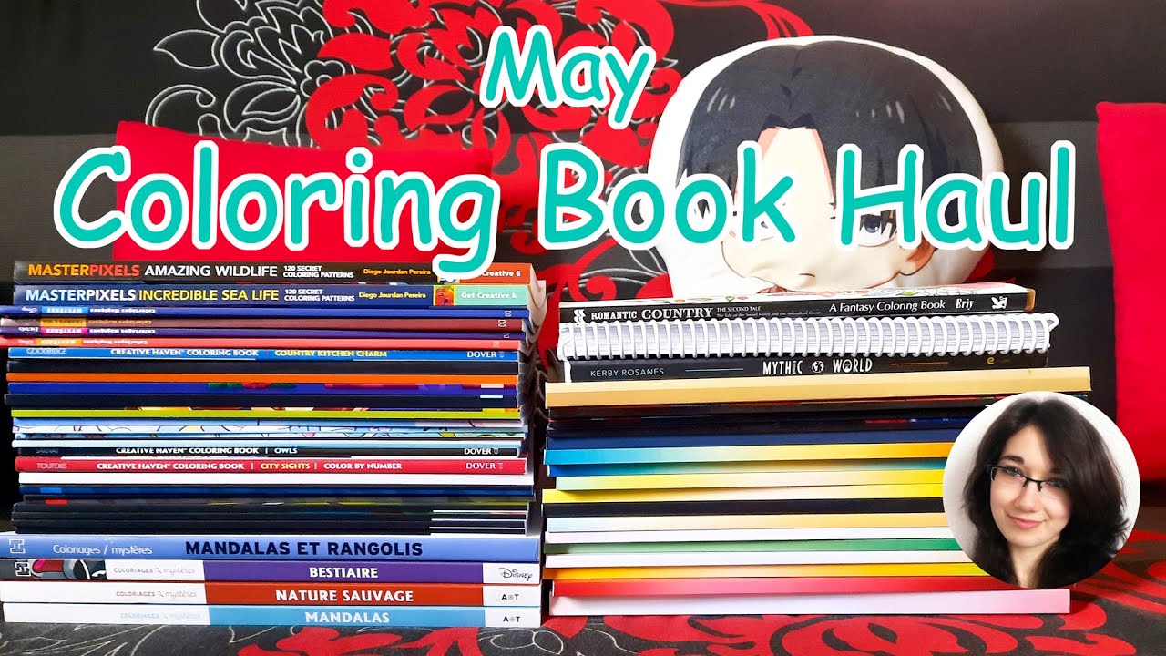 May Coloring Book Haul | 2022