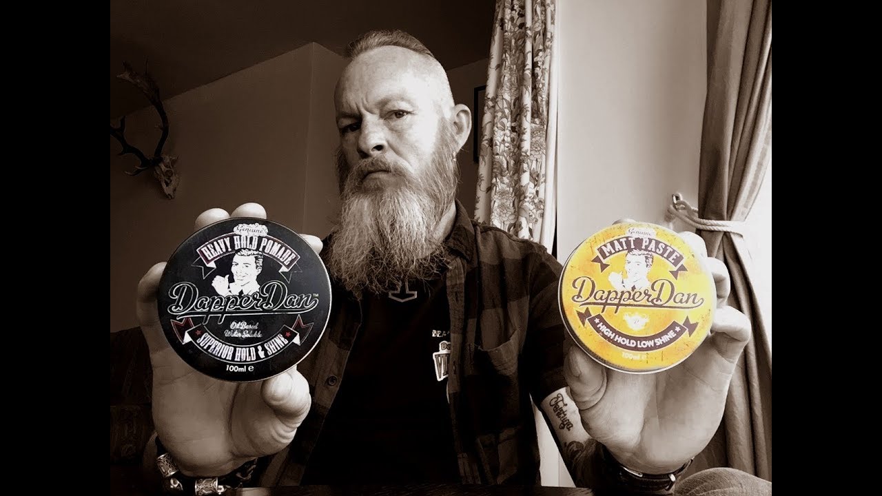 Dapper Dan hair products review.