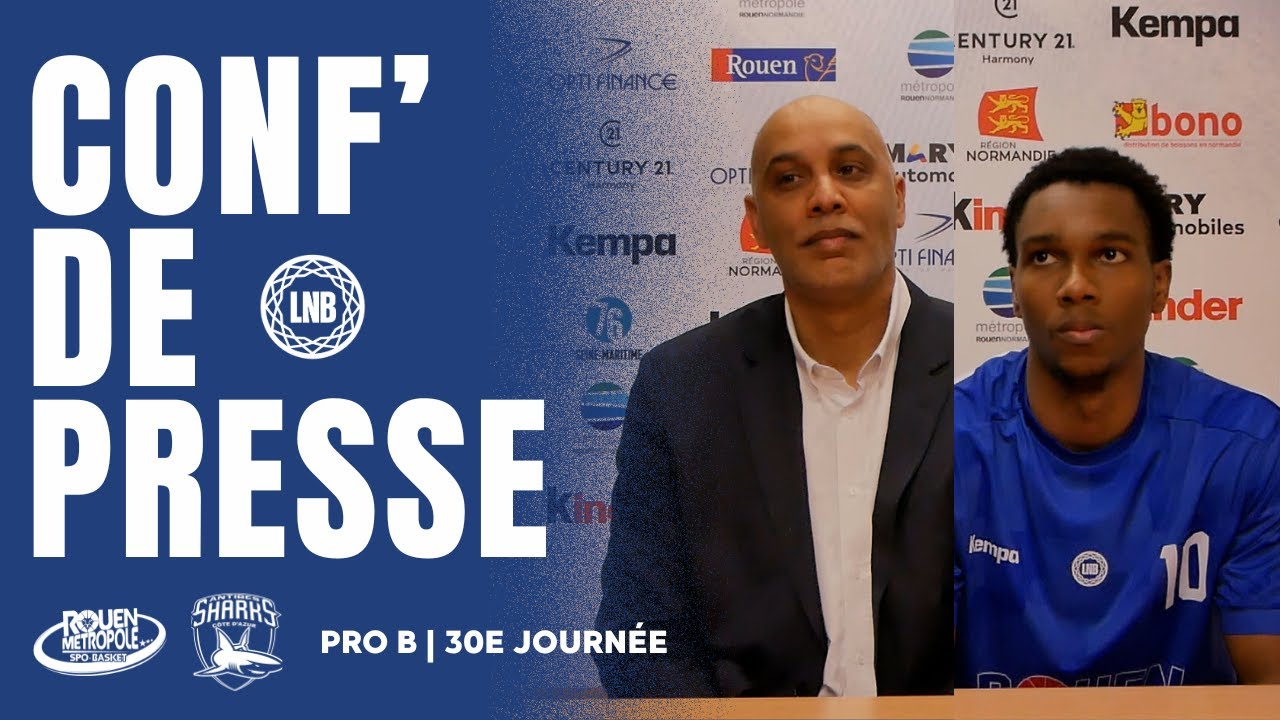 ROUEN vs ANTIBES | S. Delorme et M. Hammond en après match !