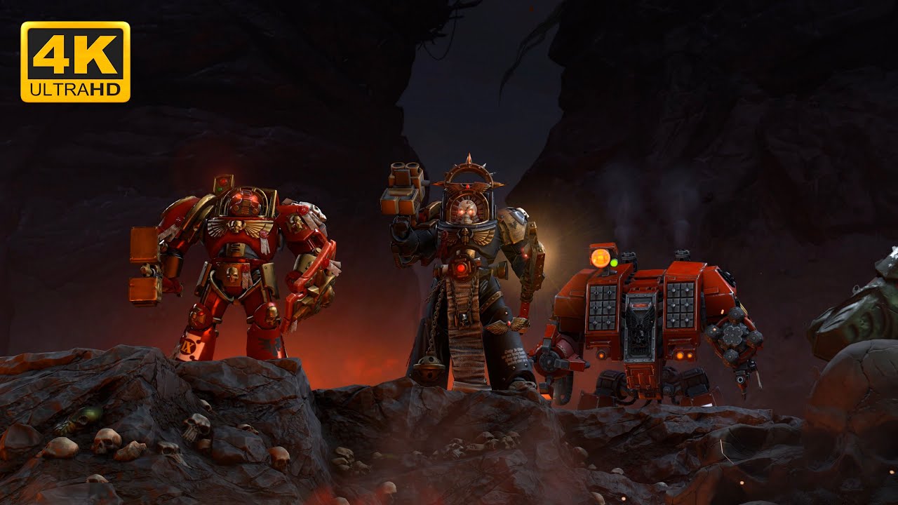 Space Marines - Direct Strike Mod - Gameplay Video - 4K Quality - Warhammer 40K Dawn Of War 3