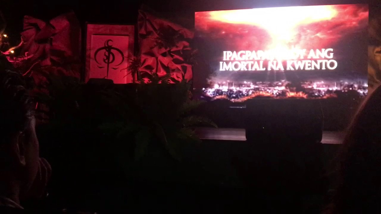 BTS - Watching La Luna Sangre Trailer with KathNiel and the cast
