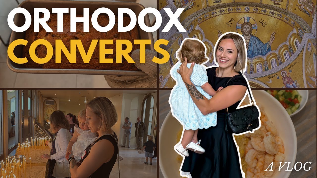 Learning&nbsp;to&nbsp;live liturgically as Orthodox Christian converts: A week in the life vlog 🥗☦️🕊️