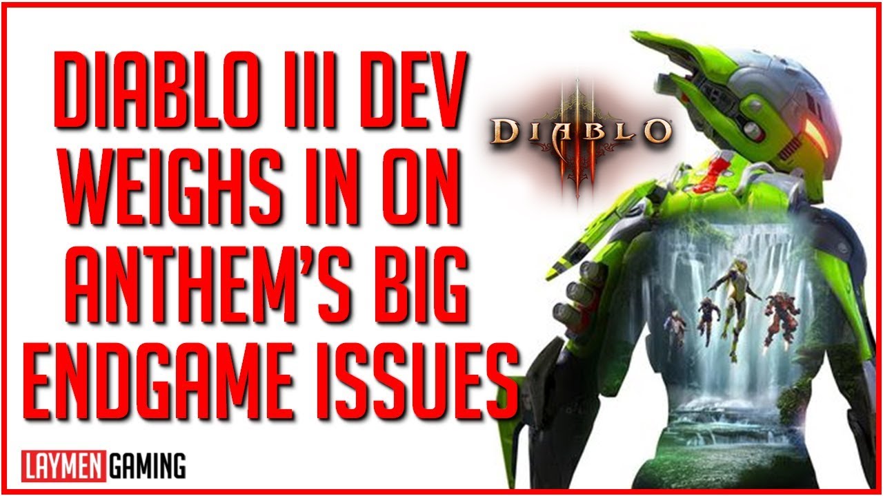 Разработчик Diablo III дал Bioware несколько советов по Anthem (на Reddit)