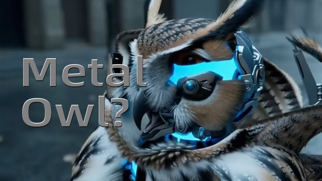 When Steel Takes Flight &ndash; The Giant Mechanical Owl 金刚机械猫头鹰觉醒!  🦉 #funny
