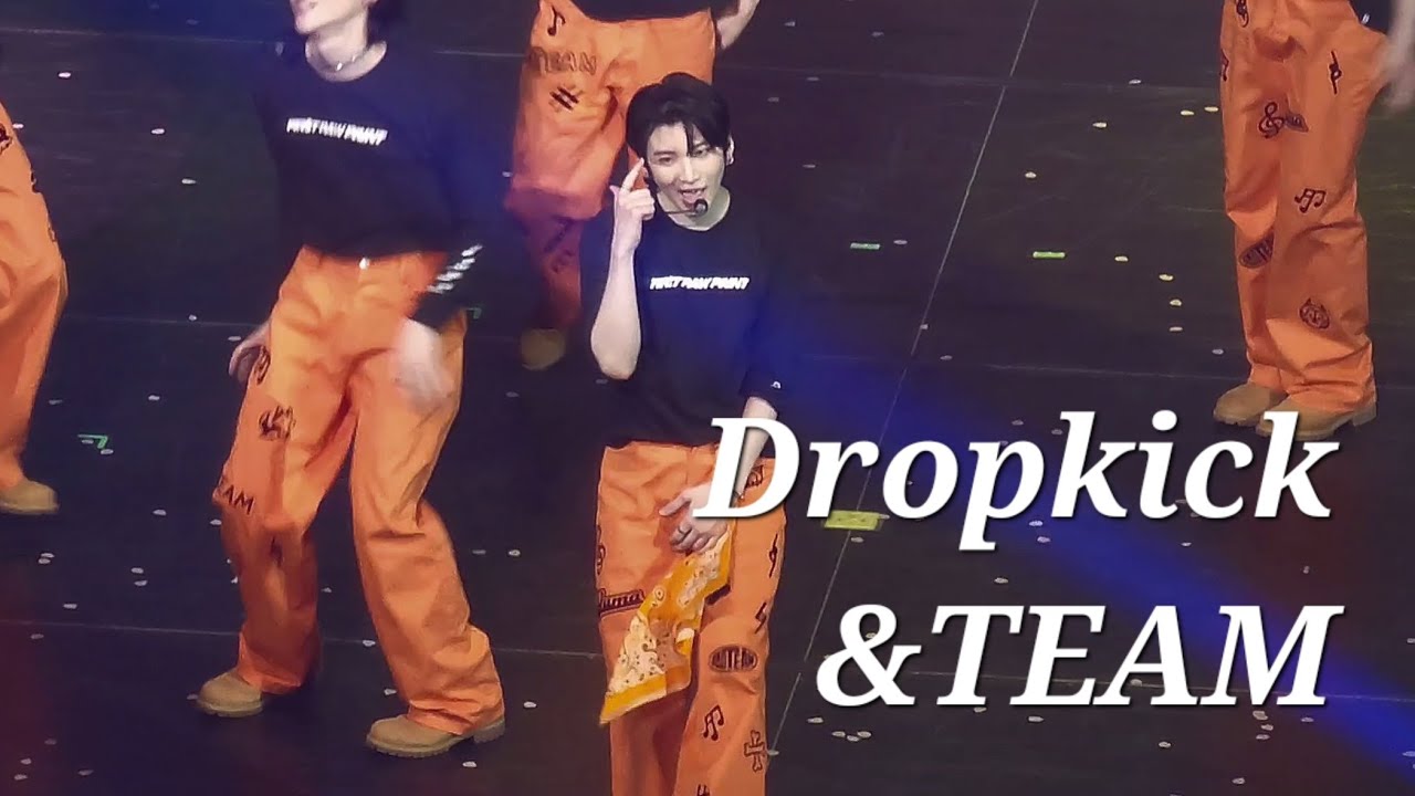 240127 &TEAM 앤팀 'Dropkick' 직캠 | 2024 &TEAM CONCERT TOUR 'FIRST PAW PRINT' in FUKUOKA