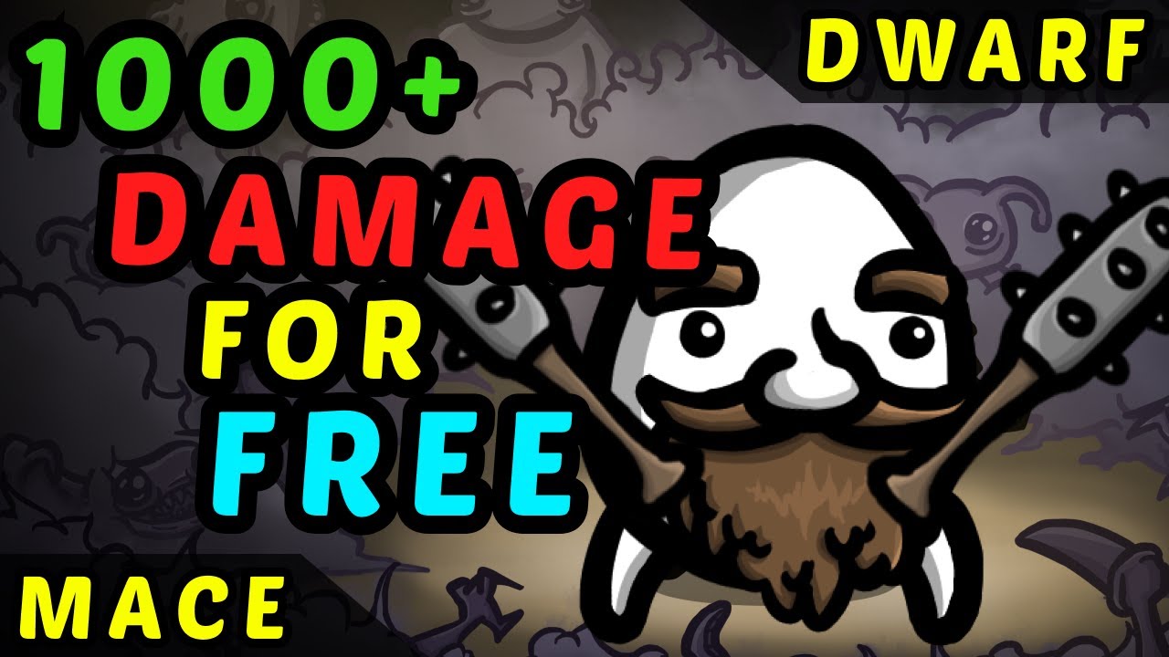 POWERING UP - Dwarf Mace - Brotato Danger 5 Random / Random