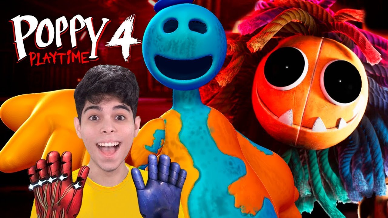 S&Oacute; TRAI&Ccedil;&Atilde;O E SUSTO NO POPPY PLAYTIME 4! (FILME COMPLETO)