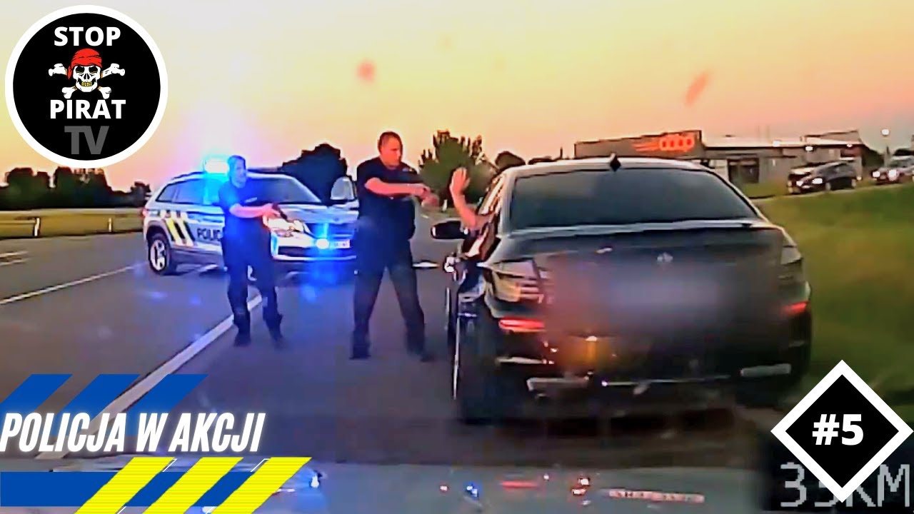 POLICJA W AKCJI #5 - Pościg za Audi i BMW, rajdowiec w Dacii i inne interwencje policjantów drogówki