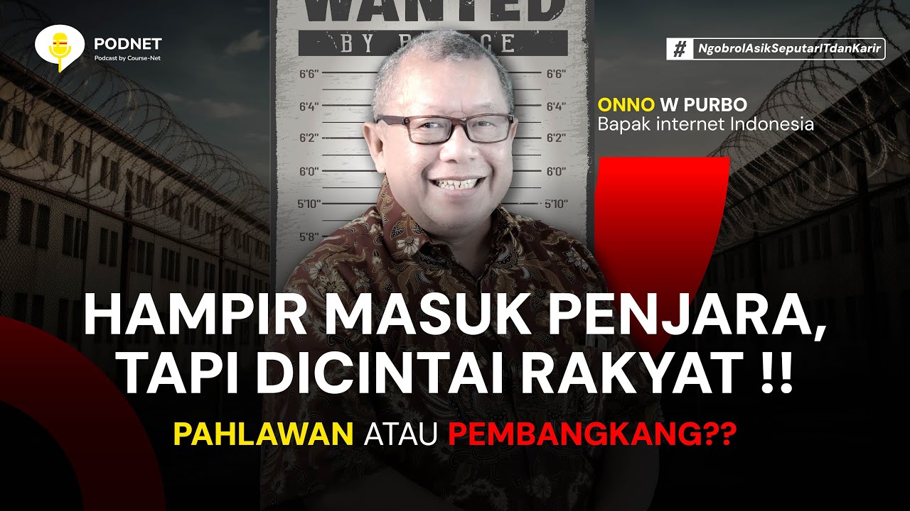 BAPAK INTERNET INDONESIA BERANI KRITIK PEMERINTAH‼️ RAHASIA DI BALIK KONTROVERSI NYA😱 -PODNET#39
