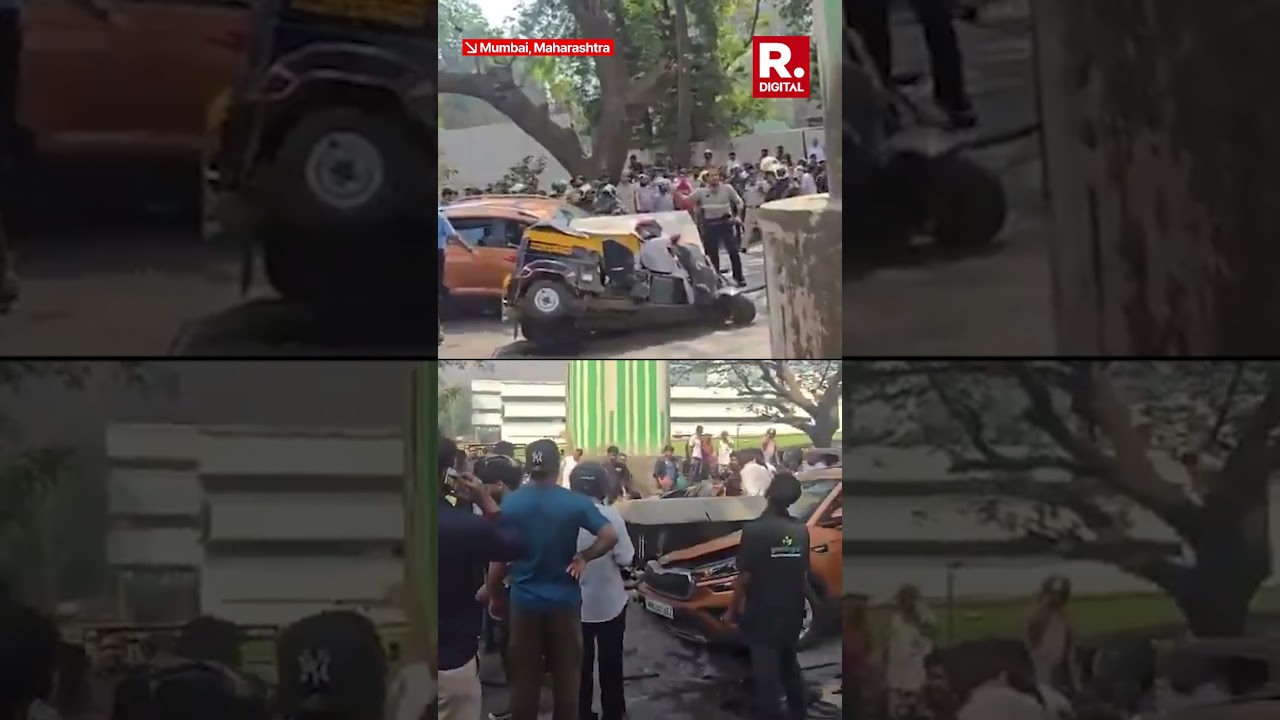 Under Construction Metro Pillar Collapses in Mulund, Mumbai
