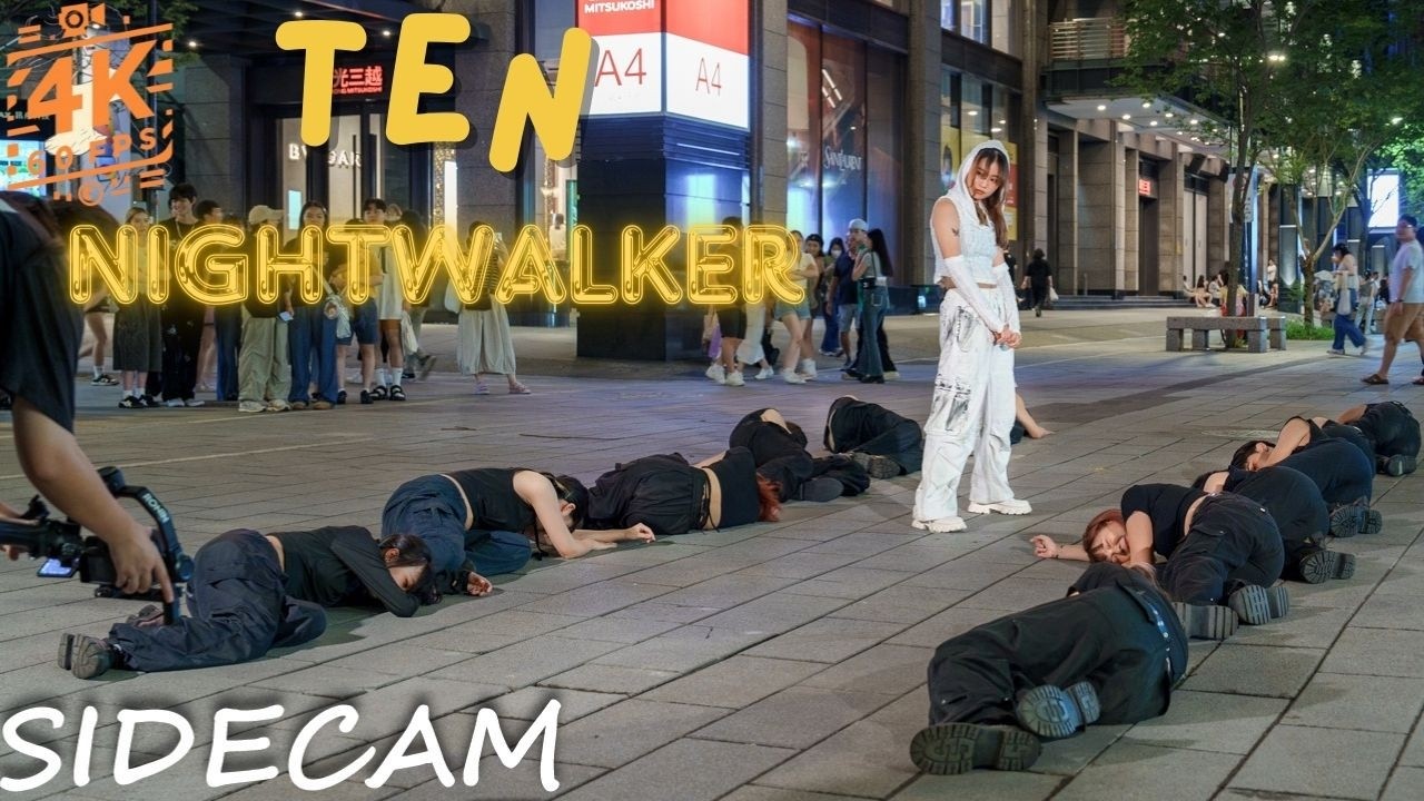 [KPOP IN PUBLIC] TEN 텐 'Nightwalker' | Dance Cover | SIDE CAM | 4k60fps