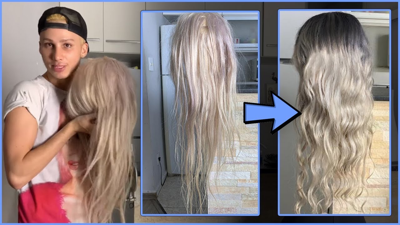 RESTAUREI MINHA PRIMEIRA LACE HUMANA
