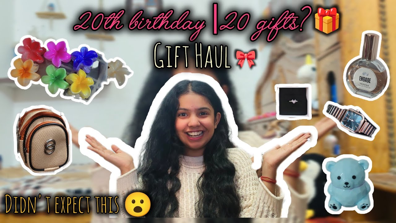 Reacting to all my birthday gifts 😱🥹🎀 l Gift haul 🩷l didn't expect this 😮l 