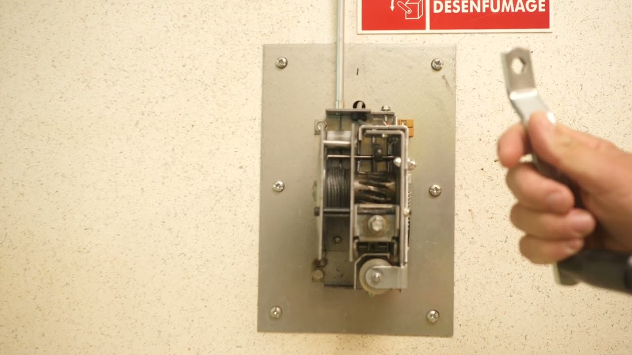 Fonctionnement trappes de désenfumage