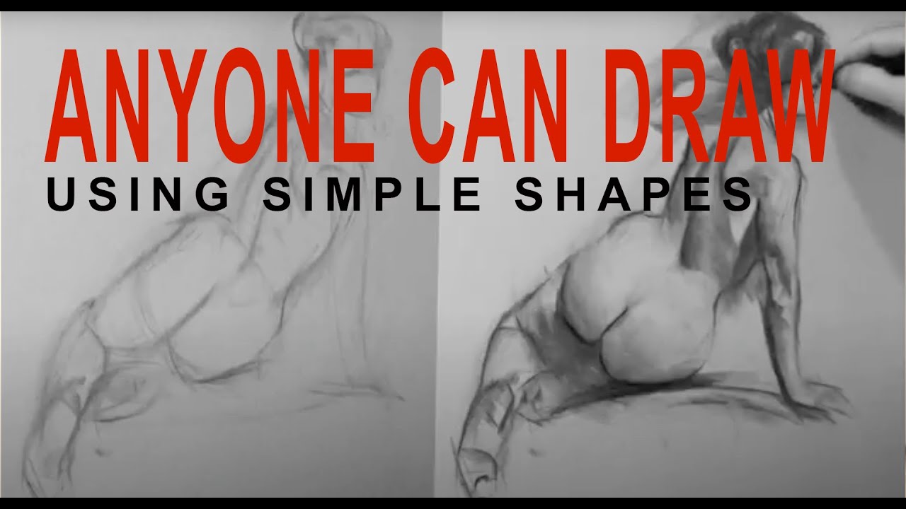 ANYONE CAN DRAW using simple shapes!