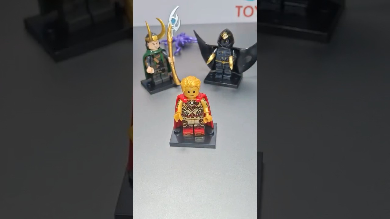 Satisfying with lego marvel - Adam Warlock #lego #marvel #automobile