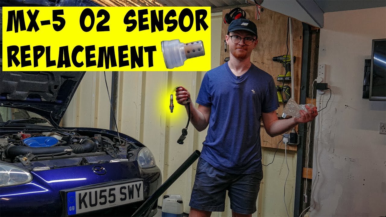 How to Replace o2 Lambda Sensor | NB MX5 Miata | Post CAT | P0037 P0420 P0172