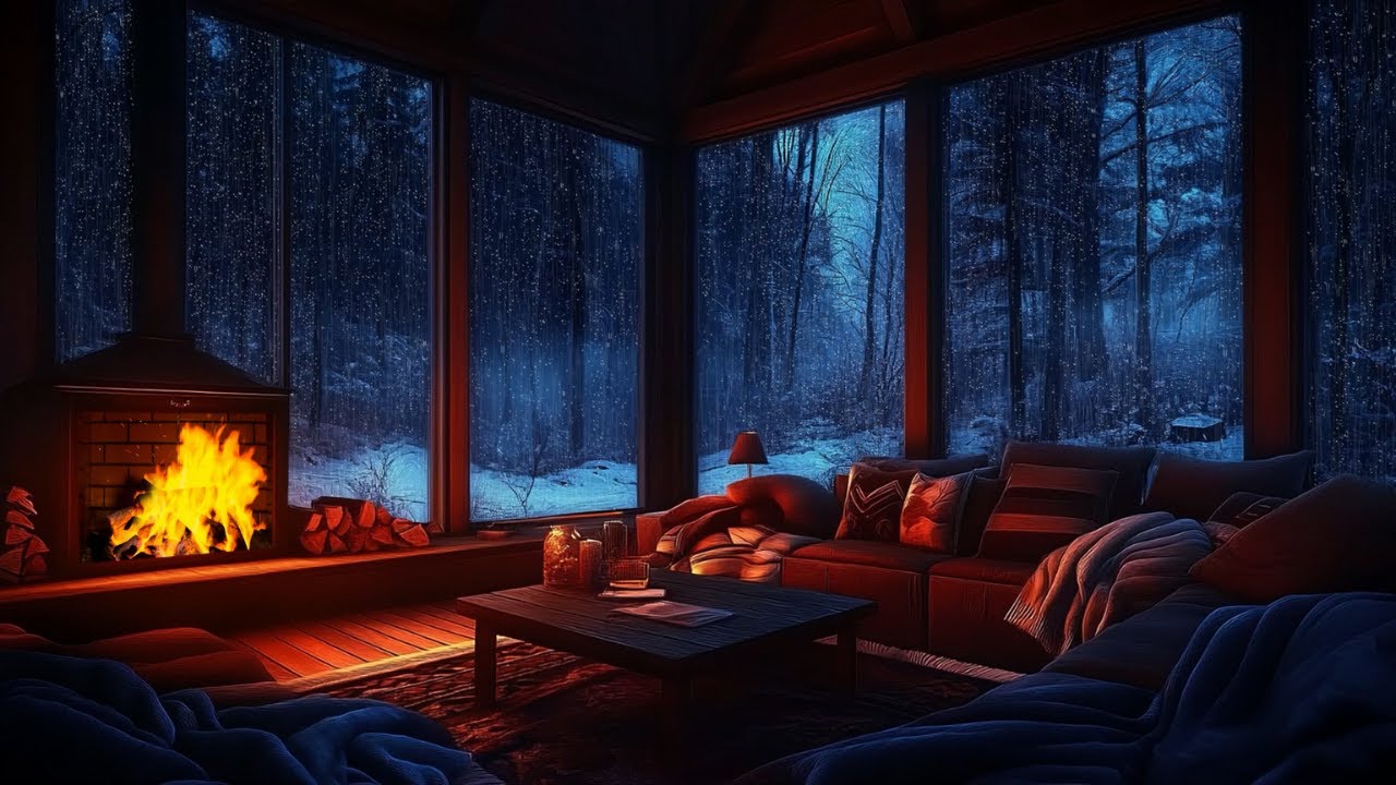 Cozy Drops: Lluvia Suave en un Refugio Acogedor | Ideal para Dormir y Relajarse