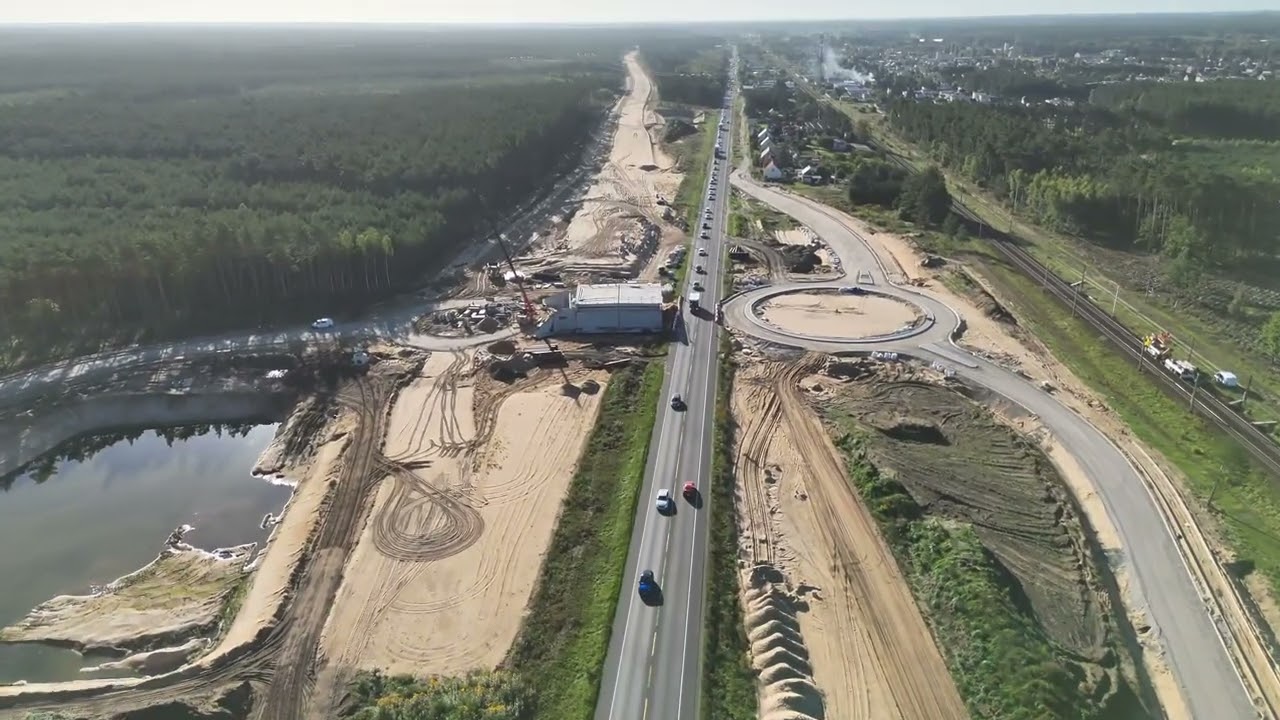 S10 Bydgoszcz-Emilianowo – przelot dronem – DK25 – wrzesień 2025