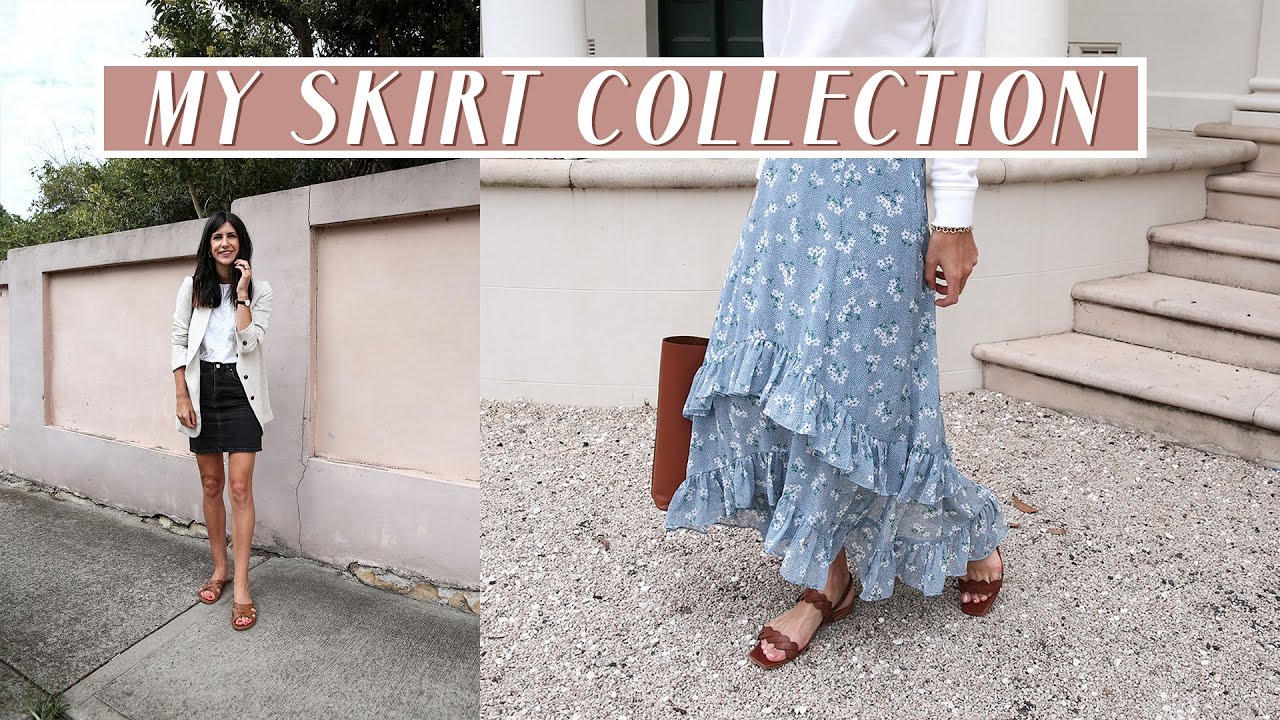 IN MY WARDROBE - Trying on all my Skirts (Lover, Karen Walker, J.Crew, ASOS, Topshop) | Mademoiselle