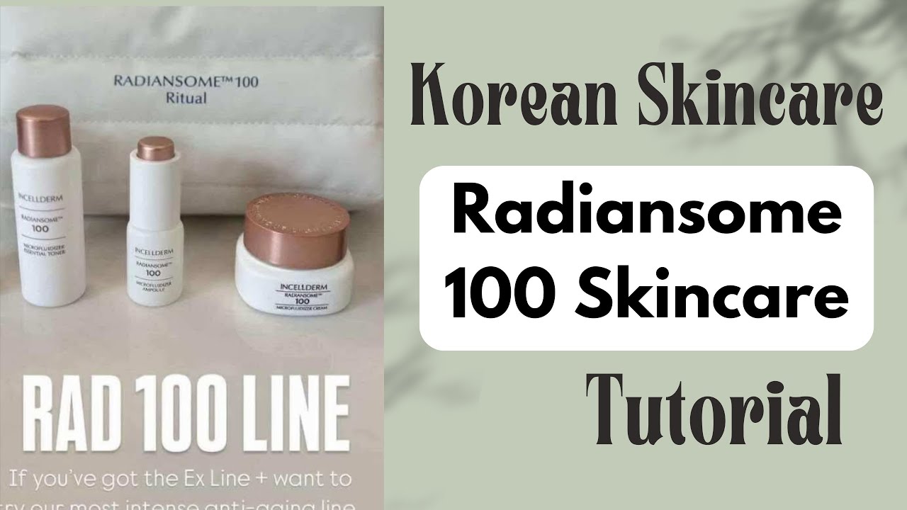 Mature Skin ~ RADIANSOME 100 RIMAN Korean Skincare