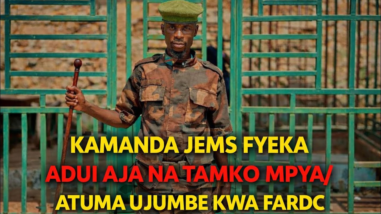 KAMANDA JEMS FYEKA ADUI AJA NA UJUMBE MWINGINE TENA/ HII NI BALAA