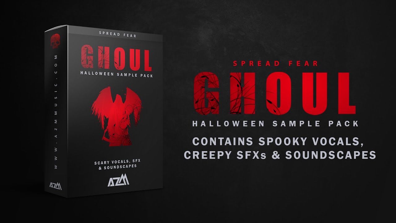 GHOUL - Halloween Sample Pack | Spooky Vocal Phrases, Scary SFXs & Creepy Soundscapes | Spooky Loops