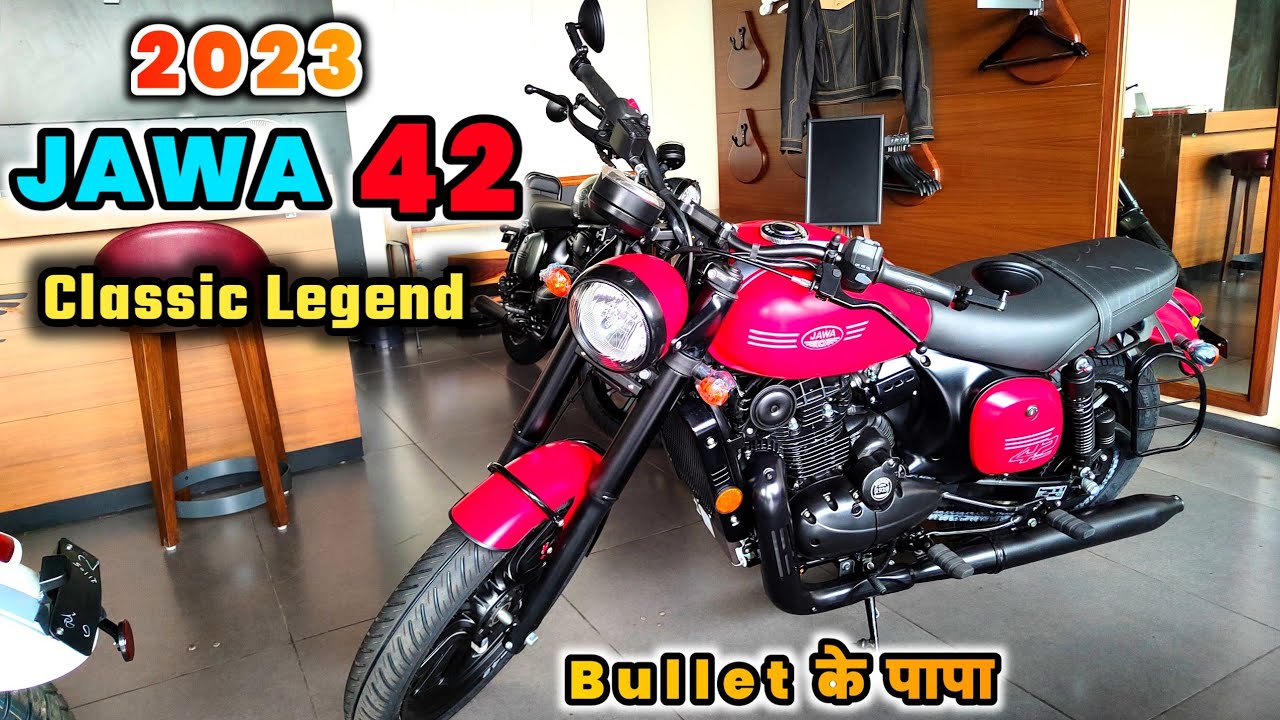Jawa 42 Classic Legends Orion Red  | Jawa Classic Legends 2023 Model