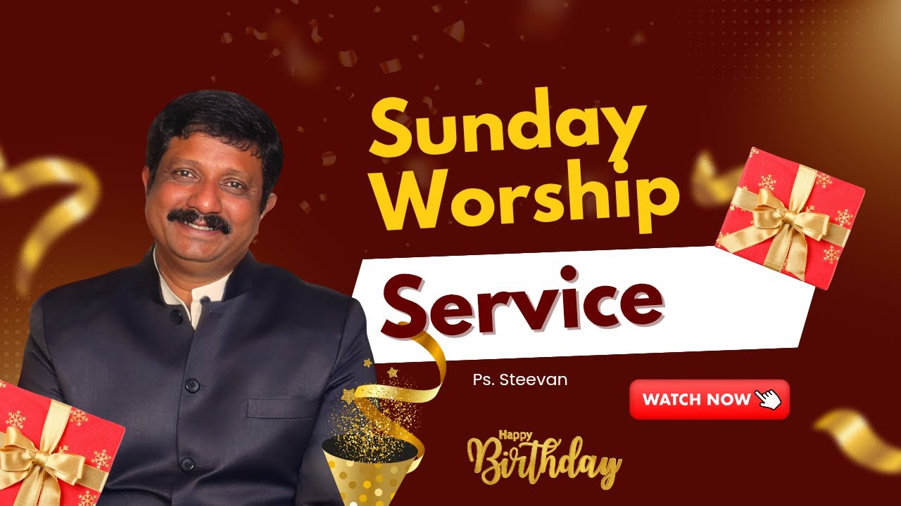 Sunday Worship Service | Ps. Steevan