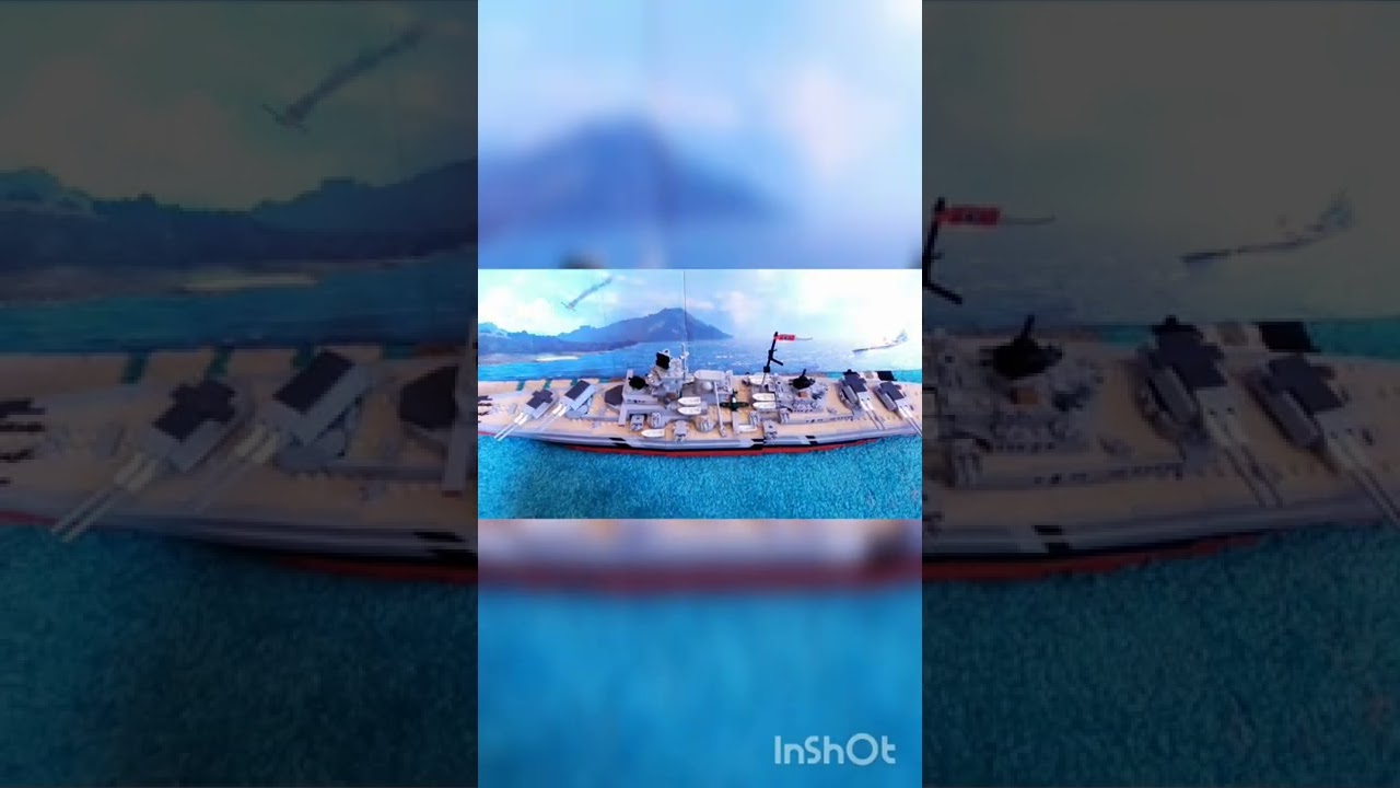 When the HMS Hood realized that she is Dead. #short #bismark #hood #hmshood #reupload