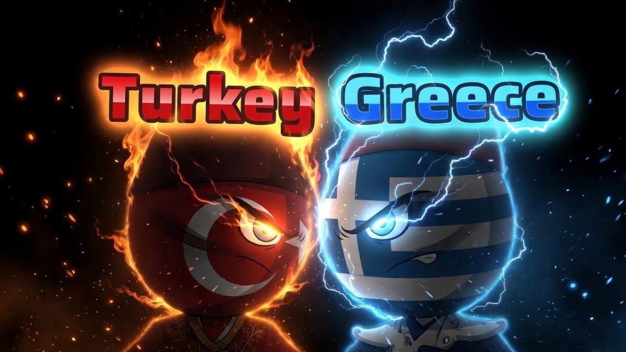(NEW) Countries That LOVE / HATE Turkiye 🇹🇷 Greece 🇬🇷 #countryballs #history #mapping #geography 