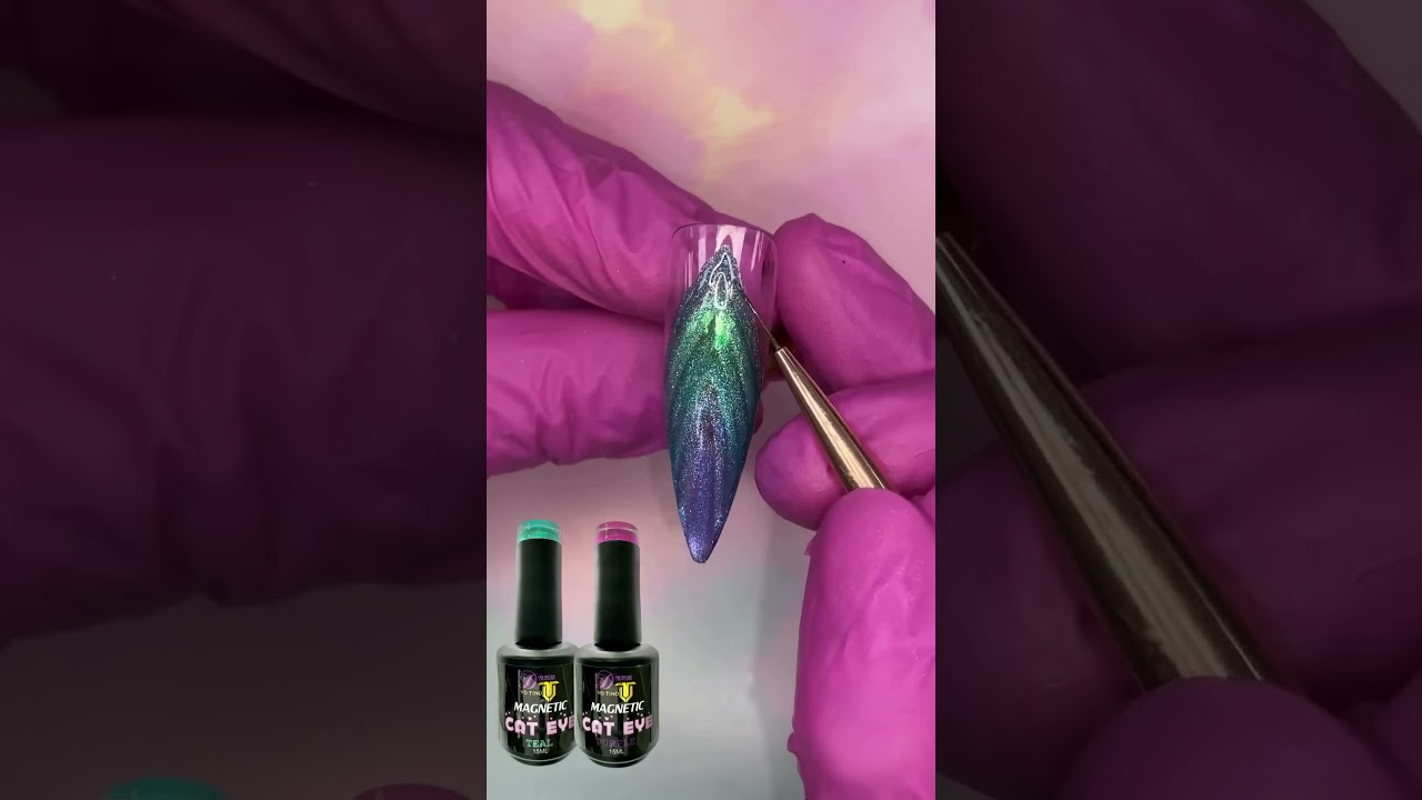 𝘼𝙪𝙧𝙤𝙧𝙖 𝙈𝙚𝙧𝙢𝙖𝙞𝙙 Nail Art Tutorial