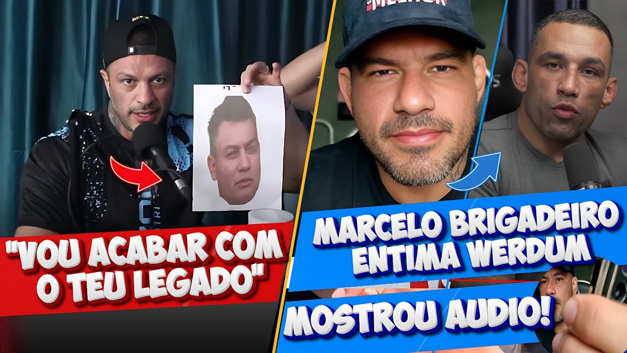 WERDUM FOI ENTIMADO PELO MARCELO BRIGADEIRO | BAMBAM MANDA RECADO PARA POPÓ AO VIVO