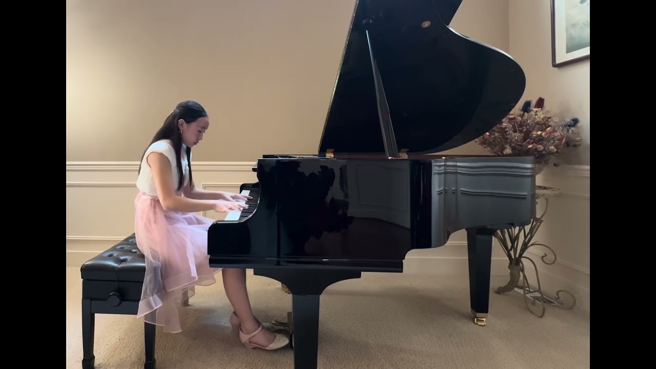 Scarlett Lo (12) performs Chantd'amour Op. 10 No. 2 by Ignacy Jan Paderewski 