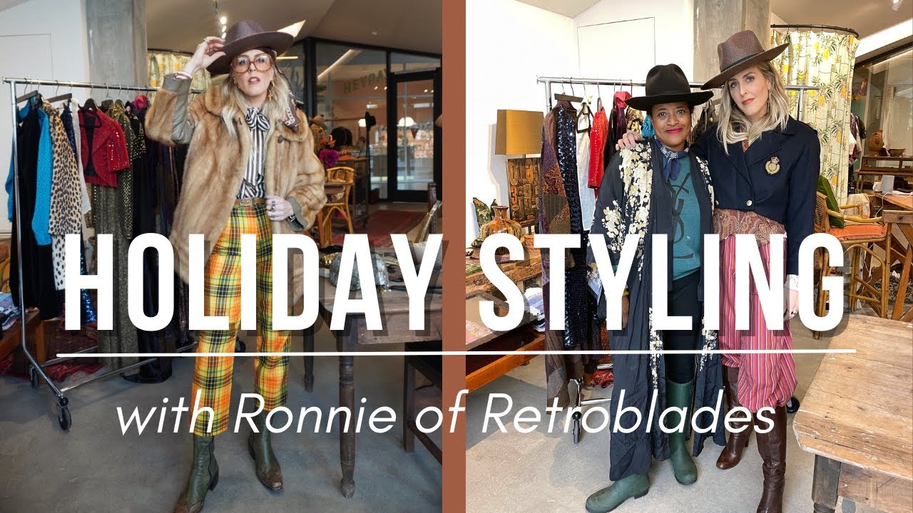 HOW TO STYLE HOLIDAY OUTFITS WITH RONNIE FROM RETROBLADES