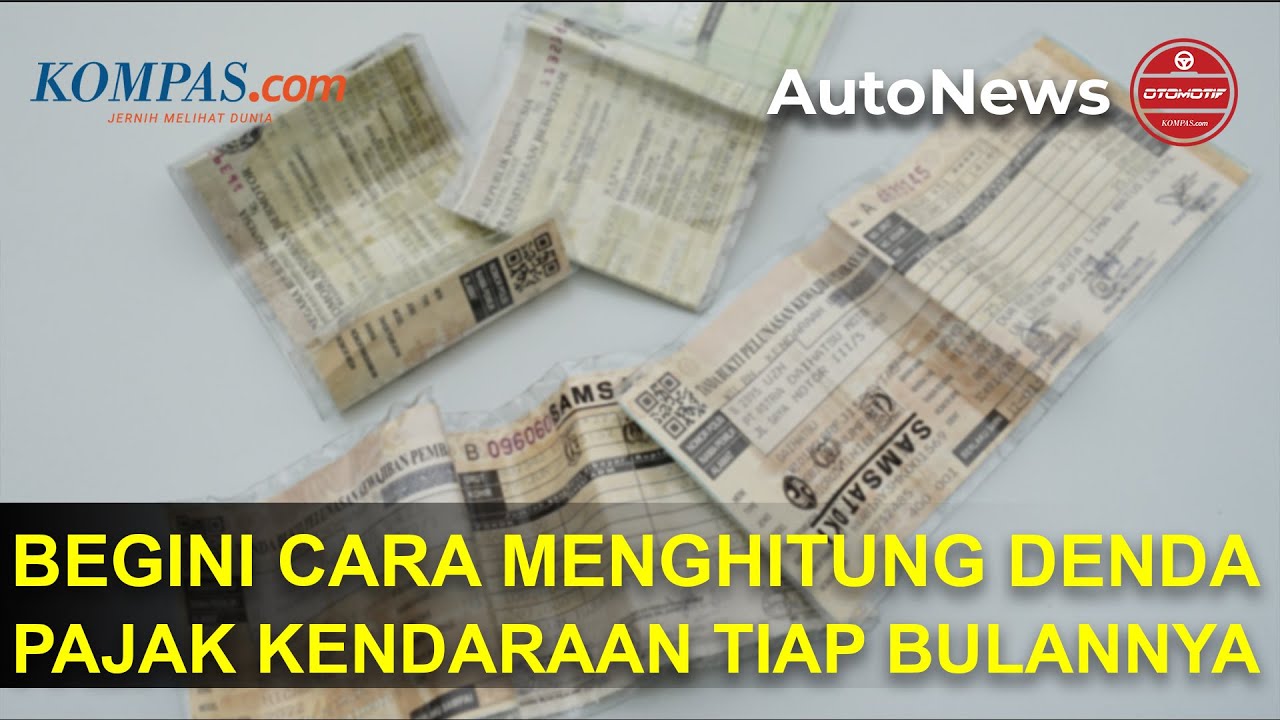 Cara Menghitung Denda Telat Bayar Pajak Kendaraan Satu Bulan