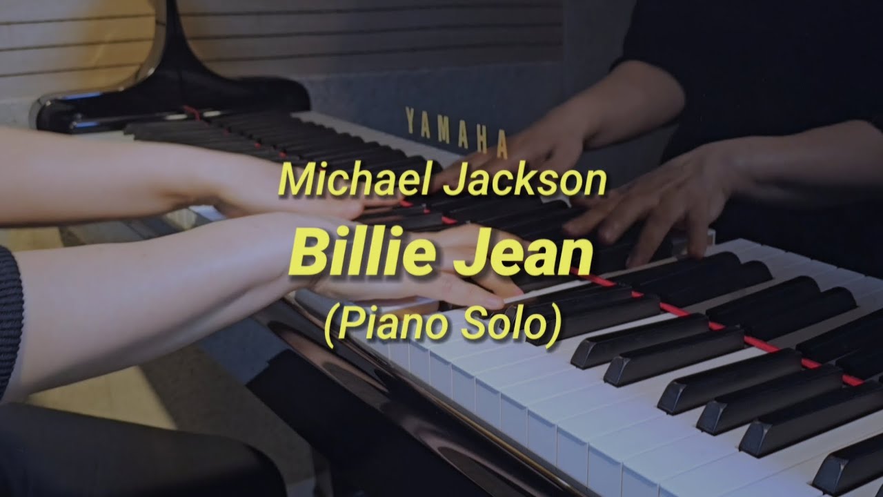 [악보] Billie Jean (Piano Slolo) / Michael Jackson