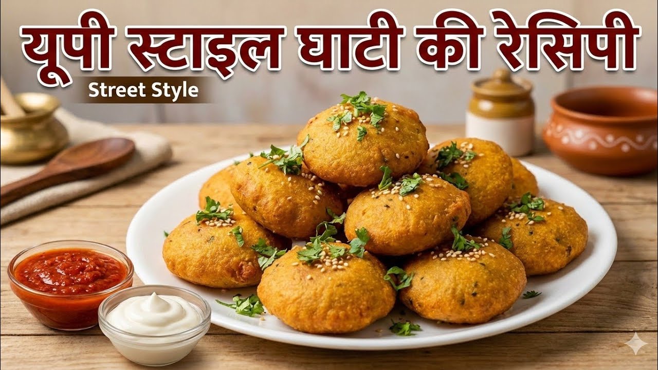 Ghati ki Recipe| Up Style Ghati ki Recipe | Uttar Pradesh ki Most Famous Recipe 