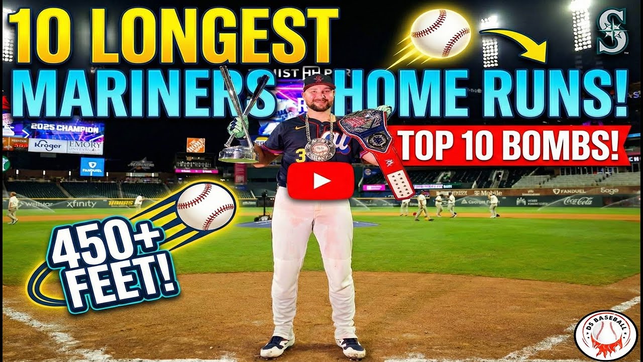 Longest Home Runs of 2025 | Seattle Mariners