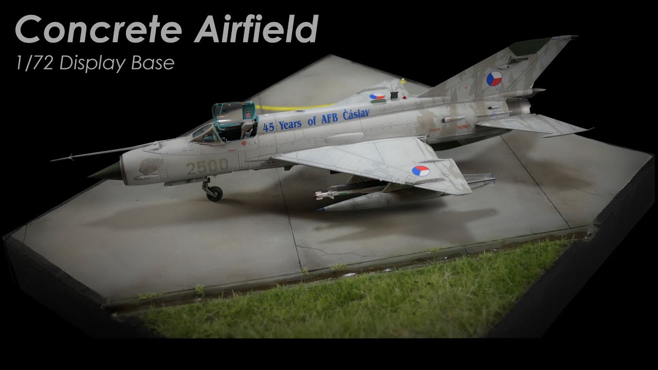 Concrete Display Base - 1/72 Airfield