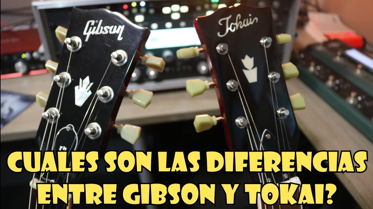 GIBSON USA VS TOKAI GUITARS 🎸 CUALES SON LAS DIFERENCIAS