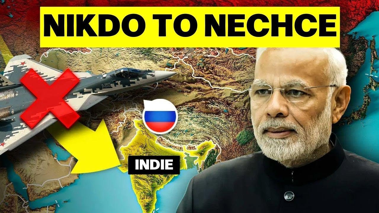 Indie zesměšňuje Putina: Odmítla koupit ruskou neschopnou stíhačku SU-57
